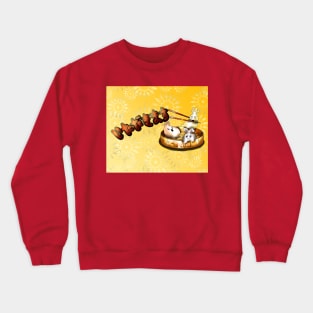 itadakimasu dinner time dumplings Crewneck Sweatshirt